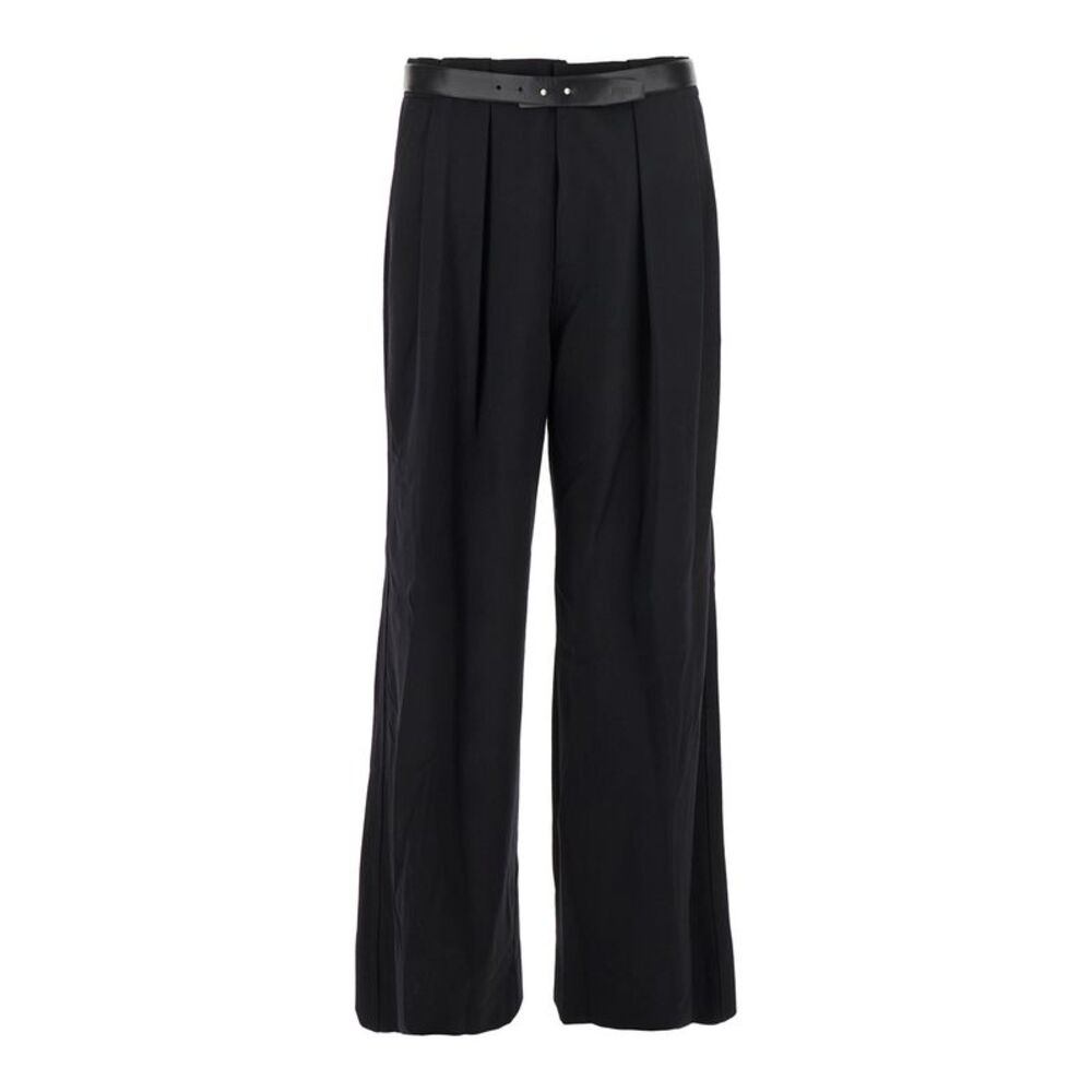 Juun.J Men Wool Blended Pants With Belt